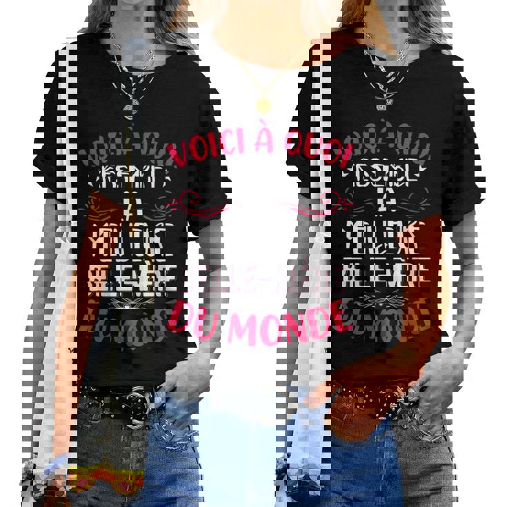 Humour Drôle De Belle-Mère T-shirt femme