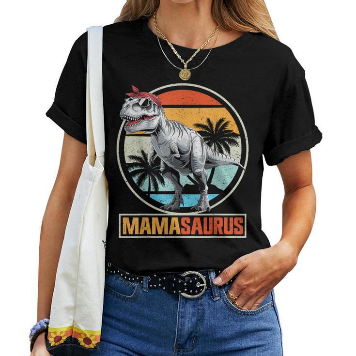 Mamasaurus T-Rex Dinosaurio Día De La Madre Mamá Madre Dino Camiseta de mujer