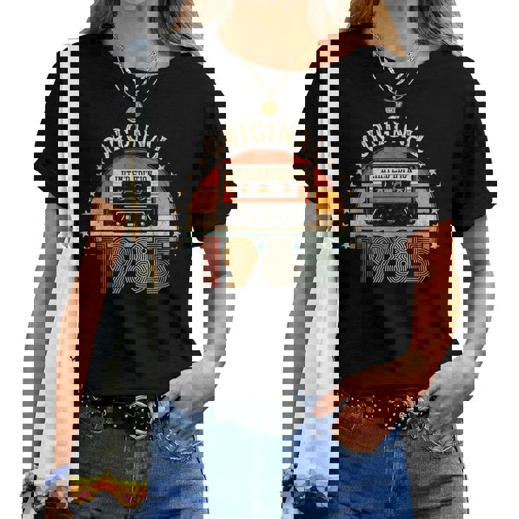 Regalo Original Hombre 40 Años Cumpleañosintage 1985 Camiseta de mujer