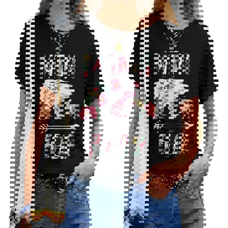 Tenues Florales Assorties Maman Ours Un Petit T-shirt femme