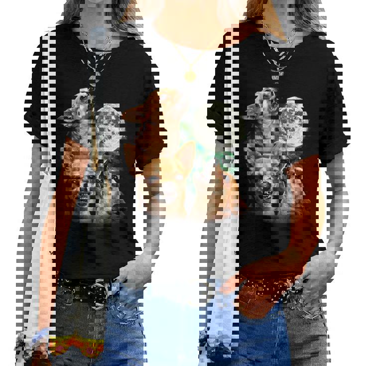 Vintage 90S Chihuahua Howling At The Moon Chihuahua Dog Mom Women T-shirt Vintage 90S Chihuahua Howling At The Moon Chihuahua Dog Mom Women T-shirt