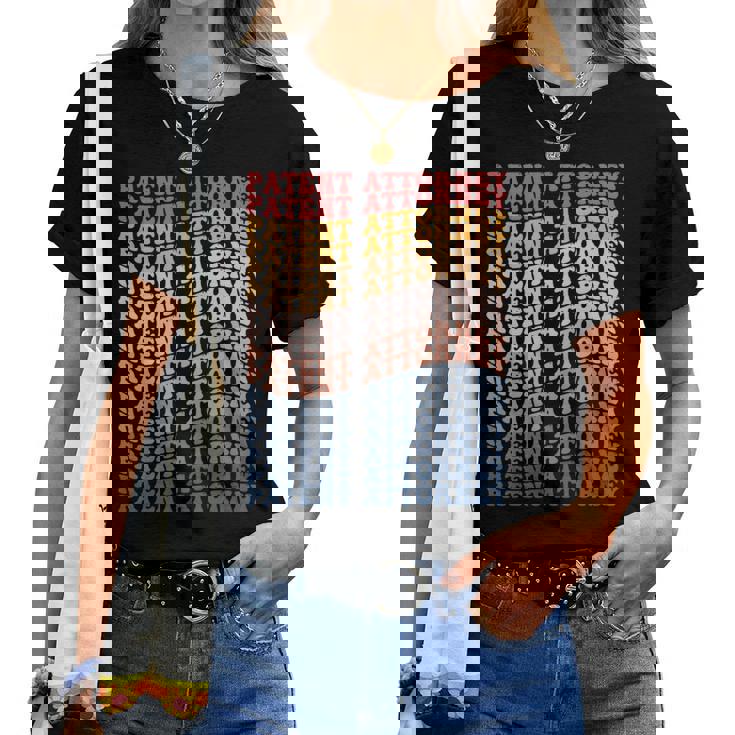 特許弁理士 Groovy レトロ 長袖tシャツ レディースTシャツ