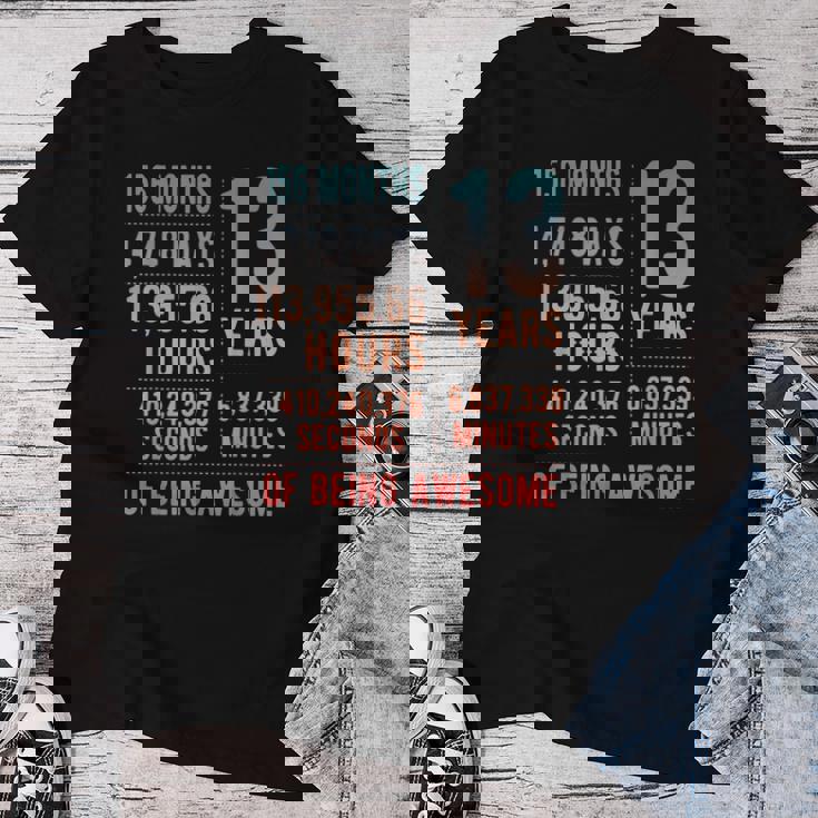 13歳の誕生日 男の子・女の子 面白い 13歳 レディースTシャツ 面白い贈り物