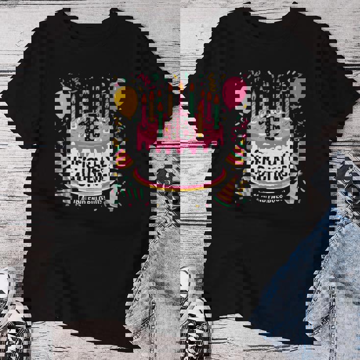 18歳の誕生日 男の子 女の子 18歳 18歳 誕生日 レディースTシャツ 面白い贈り物