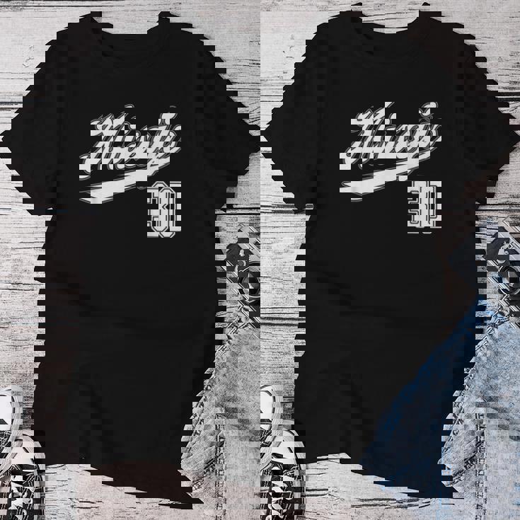 30 歳 誕生日 三十路 祝い 30歳 30才 お祝い 男性 女性 アラサー 贈り物 野球 ユニフォーム レディースTシャツ 面白い贈り物