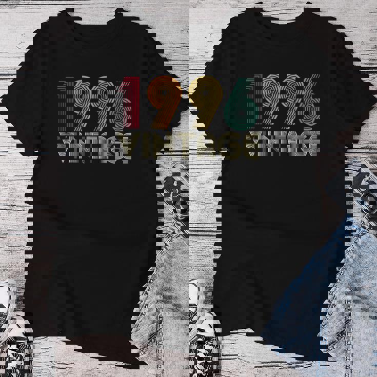 30歳の誕生日プレゼント 30歳 男性 女性 レトロ ヴィンテージ 1996 レディースTシャツ 面白い贈り物