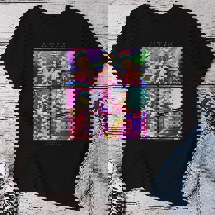 King Of Prism-Your Endless Call- 場面写over The Rainbow レディースTシャツ 面白い贈り物