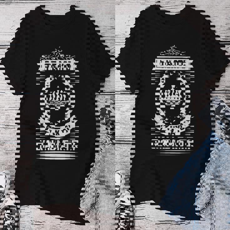 Streaming My Way To Grandmaster レディースTシャツ 面白い贈り物