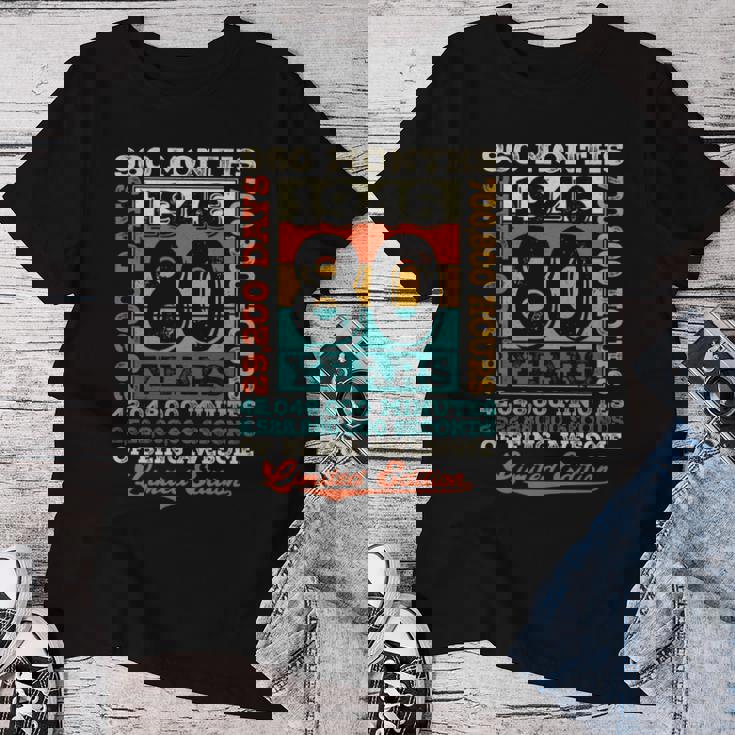 ヴィンテージ 1946 ギフト 男性 女性 長寿祝い 1946年生まれ 傘寿祝い ユニークな誕生日プレゼント 長袖tシャツ レディースTシャツ 面白い贈り物