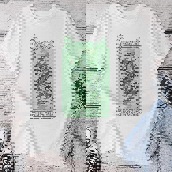 Queenof The Craic 水田の日シェナニガンズ レディースTシャツ 面白い贈り物