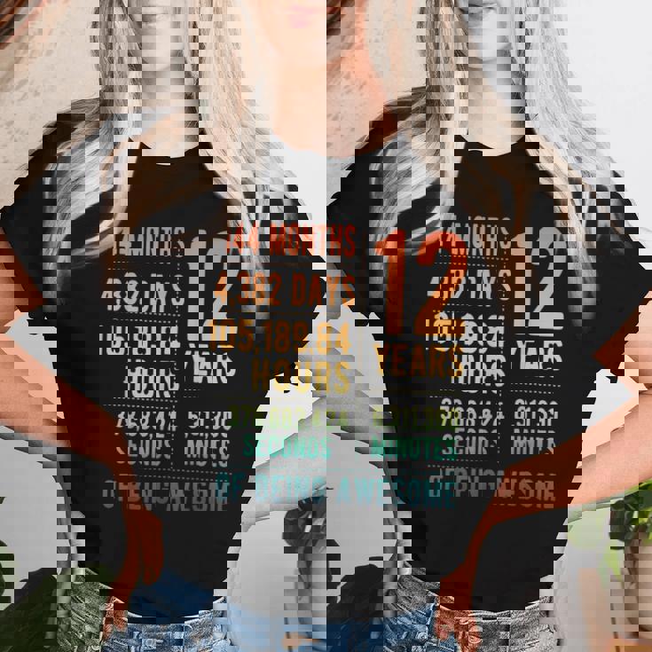 12歳の誕生日 男の子 女の子 面白い 12歳 レディースTシャツ 彼女への贈り物