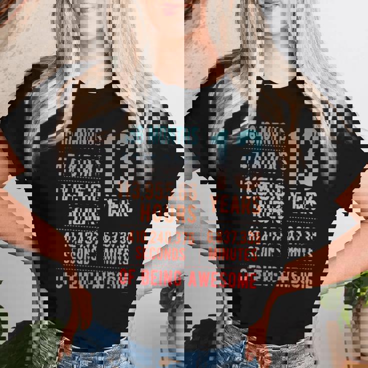 13歳の誕生日 男の子・女の子 面白い 13歳 レディースTシャツ 彼女への贈り物