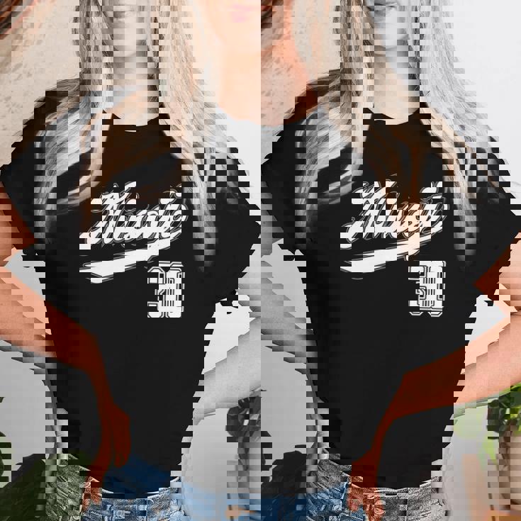 30 歳 誕生日 三十路 祝い 30歳 30才 お祝い 男性 女性 アラサー 贈り物 野球 ユニフォーム 長袖tシャツ レディースTシャツ 彼女への贈り物