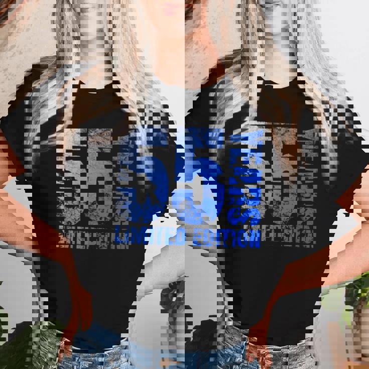 55歳 男性 ギフト 55歳 誕生日プレゼント 女性用 レディースTシャツ 彼女への贈り物