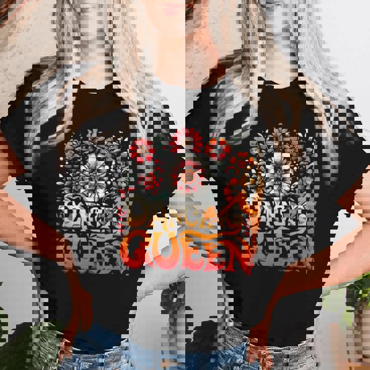 Dancing A Queen ダンシングヴィンテージ 70年代 80年代 ダンスパーティー用 レディースTシャツ 彼女への贈り物