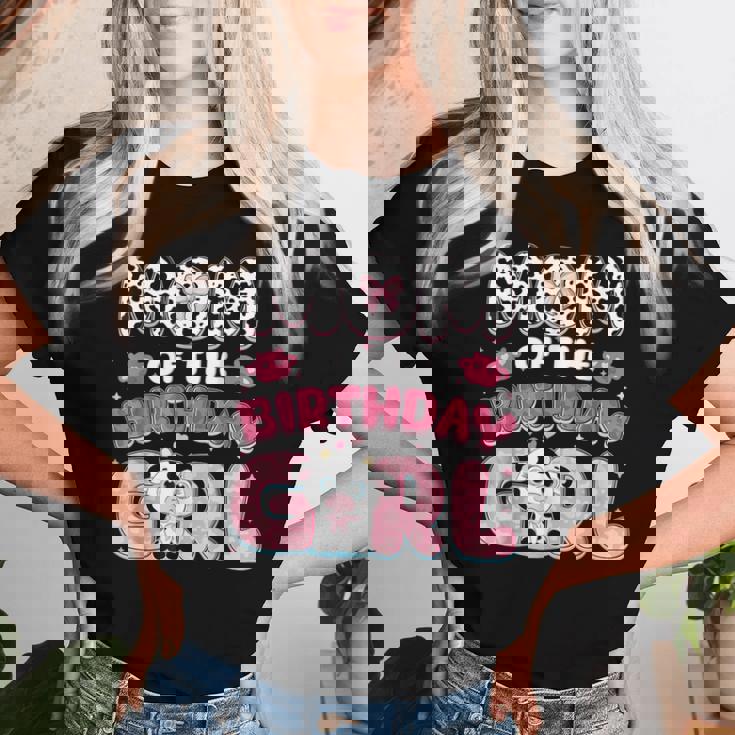 Mom Of The Birthday Girl Farm Cow Family Birthday Decoration Women T-shirt Gifts for Her Mom Of The Birthday Girl Farm Cow Family Birthday Decoration Women T-shirt Gifts for Her