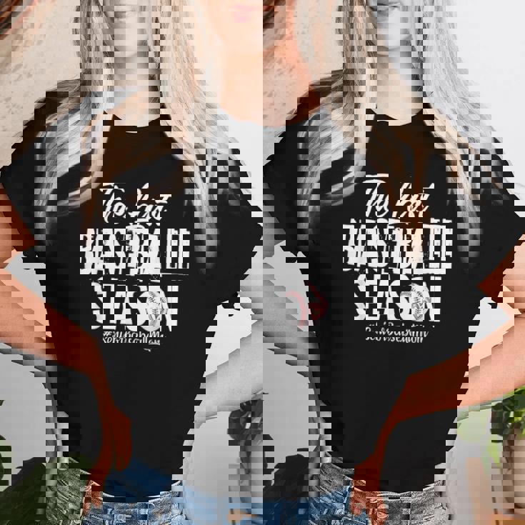 Retro The Last Baseball Season Senior Baseball Mom Ball Mama Women T-shirt Gifts for Her Retro The Last Baseball Season Senior Baseball Mom Ball Mama Women T-shirt Gifts for Her