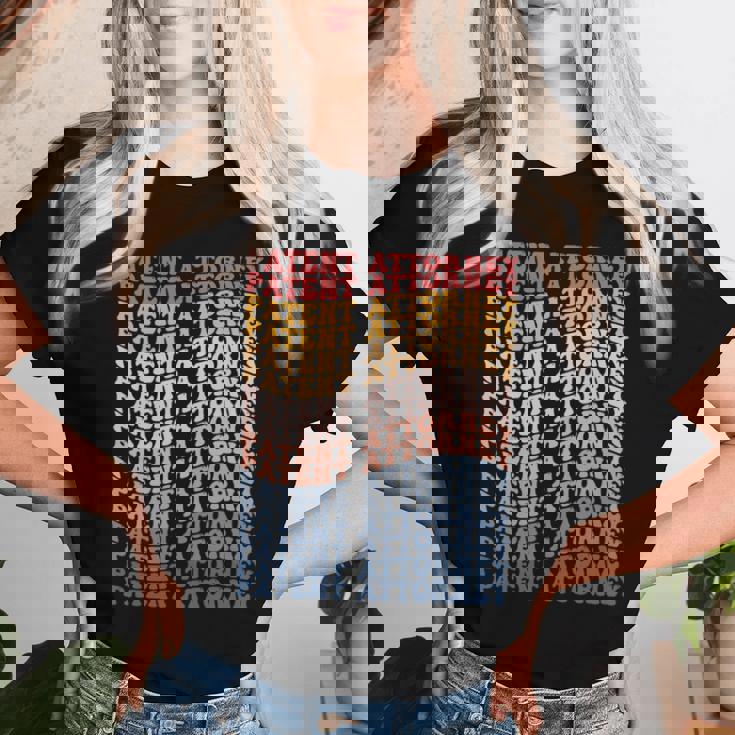 特許弁理士 Groovy レトロ 長袖tシャツ レディースTシャツ 彼女への贈り物