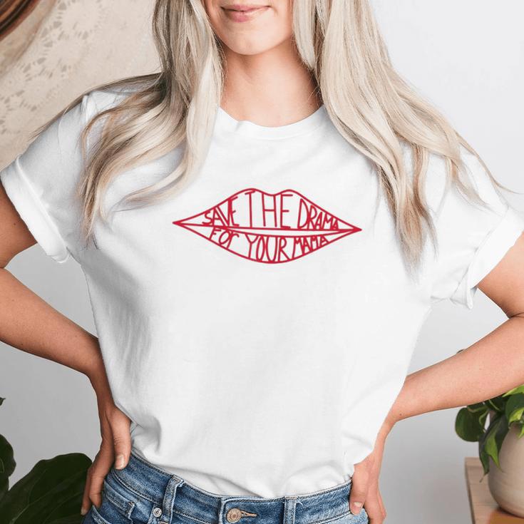 Esalva El Drama Para Tu Mamá Camiseta de mujer Regalos para ella
