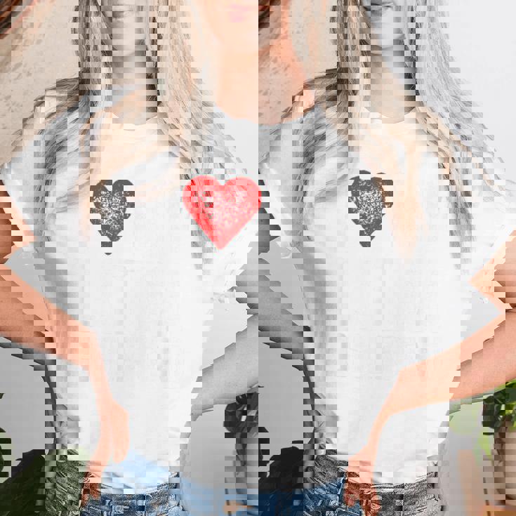 I Love My Latina Girlfriend レディースTシャツ 彼女への贈り物