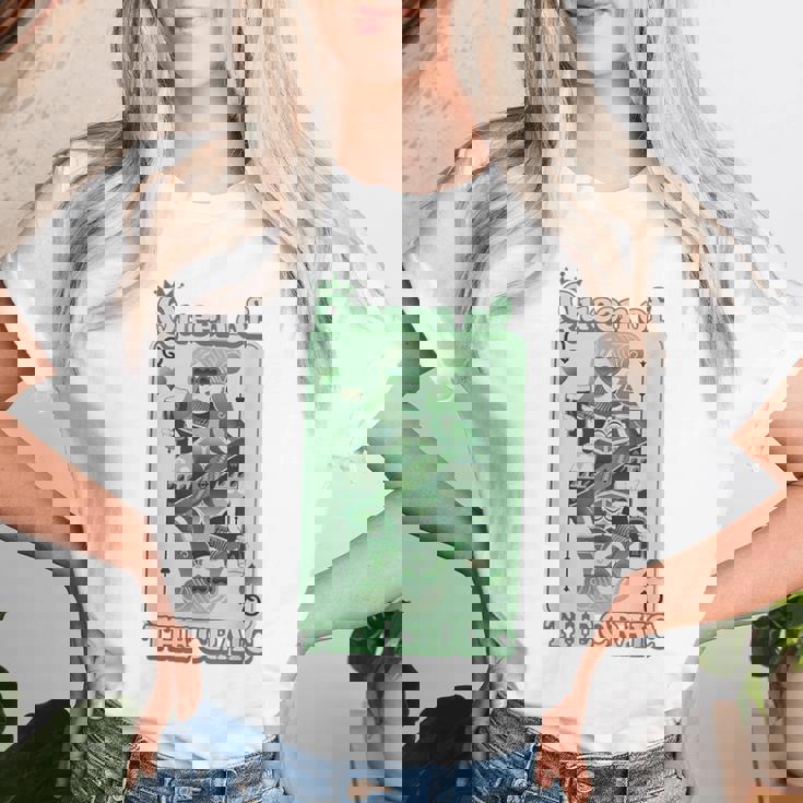 Queenof The Craic 水田の日シェナニガンズ レディースTシャツ 彼女への贈り物