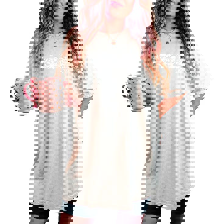 ハイビスカス 花 モロカイ ハワイ アロハ ハワイアン ビーチ サーフィン レディースオーバーサイズコンフォートTシャツ