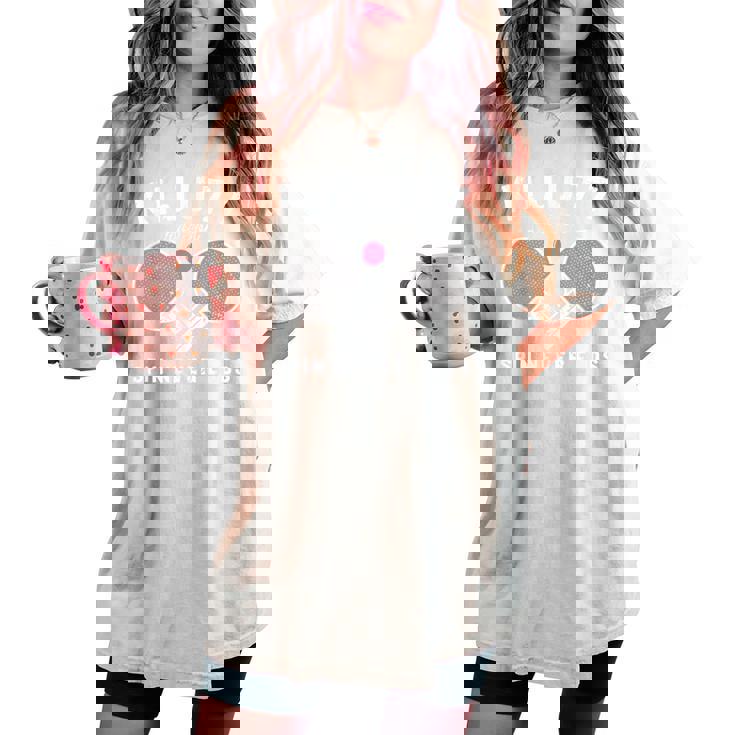 喜寿祝い 卓球好き ピンポン好き 父 男性 女性 77歳 喜寿 お祝い 喜寿モードオン 回転は終わらない レディースオーバーサイズコンフォートTシャツ