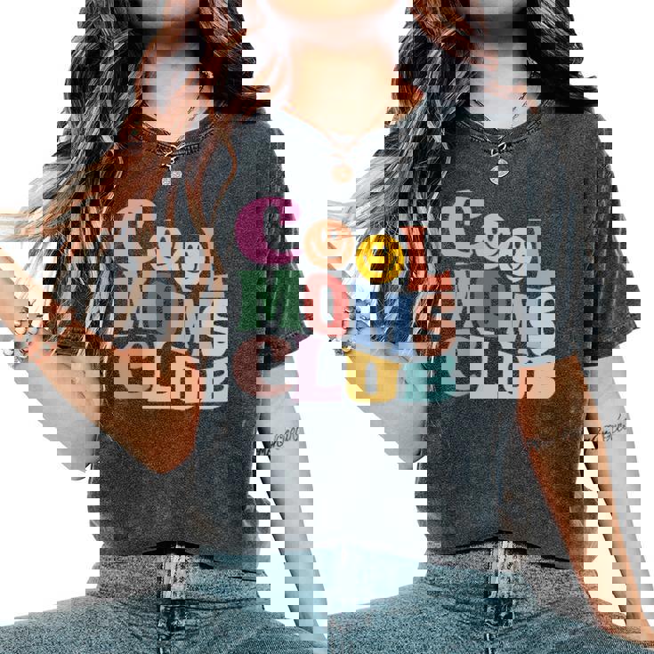 El Diseño Definitivo Cool Mom's Club Para Madres Geniales Camiseta extragrande cómoda para mujer