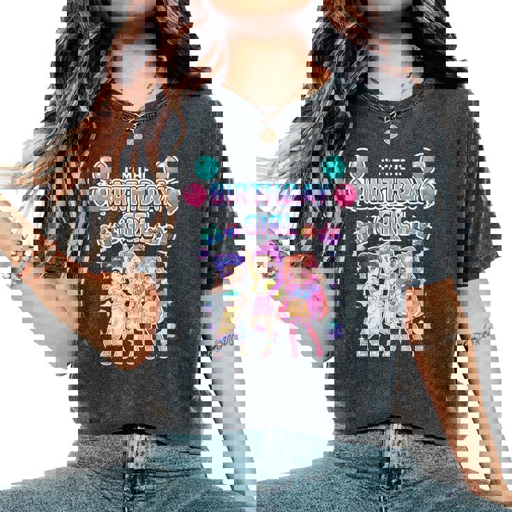 I'm The Birthday Girl キュート ちびkpop おもしろい キッズ 韓国 ポップ レディースオーバーサイズコンフォートTシャツ