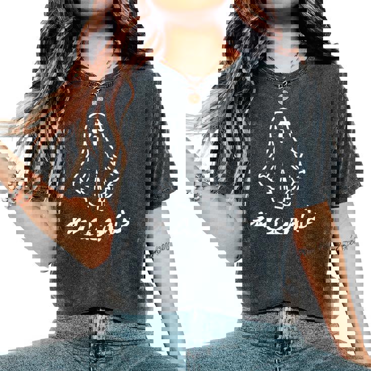 Mama Ghost Boo One Spooky Mama First Halloween Birthday Boy Women's Oversized Comfort T-Shirt