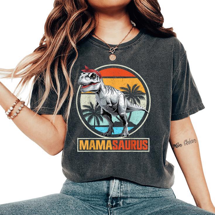 Mamasaurus T-Rex Dinosaurio Día De La Madre Mamá Madre Dino Camiseta extragrande cómoda para mujer