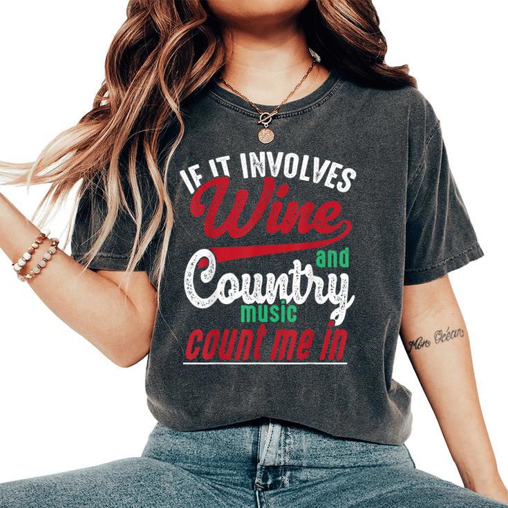 Sie Trata Deino Música Chicas Divertidas Country Es Camiseta extragrande cómoda para mujer