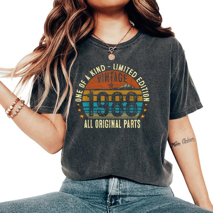 Vintage 1988 37 Years Old 37Th Birthday Women's Oversized Comfort T-Shirt