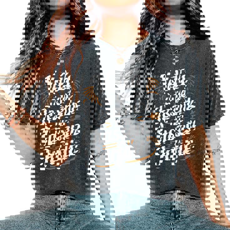 Chasseuse Parfaite Humour Chasse Idée Cadeau Drôle T-shirt oversize confortable pour femme