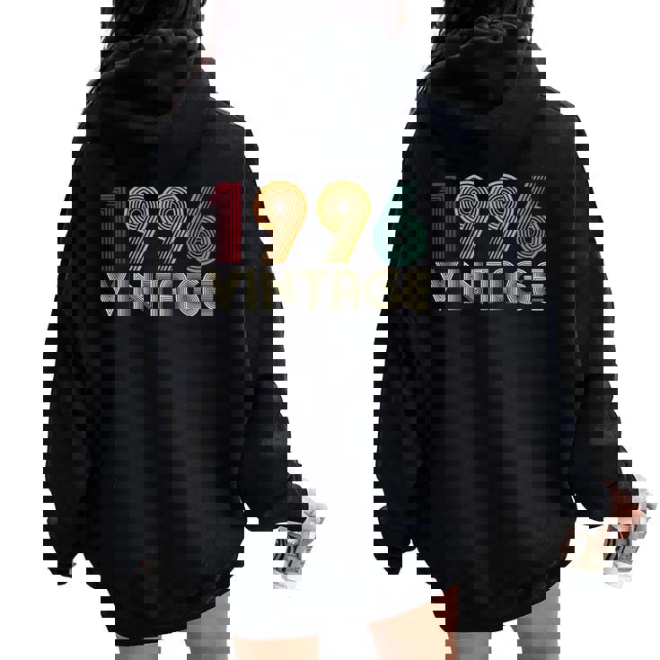 30歳の誕生日プレゼント 30歳 男性 女性 レトロ ヴィンテージ 1996 レディース オーバーサイズ パーカー バックプリント