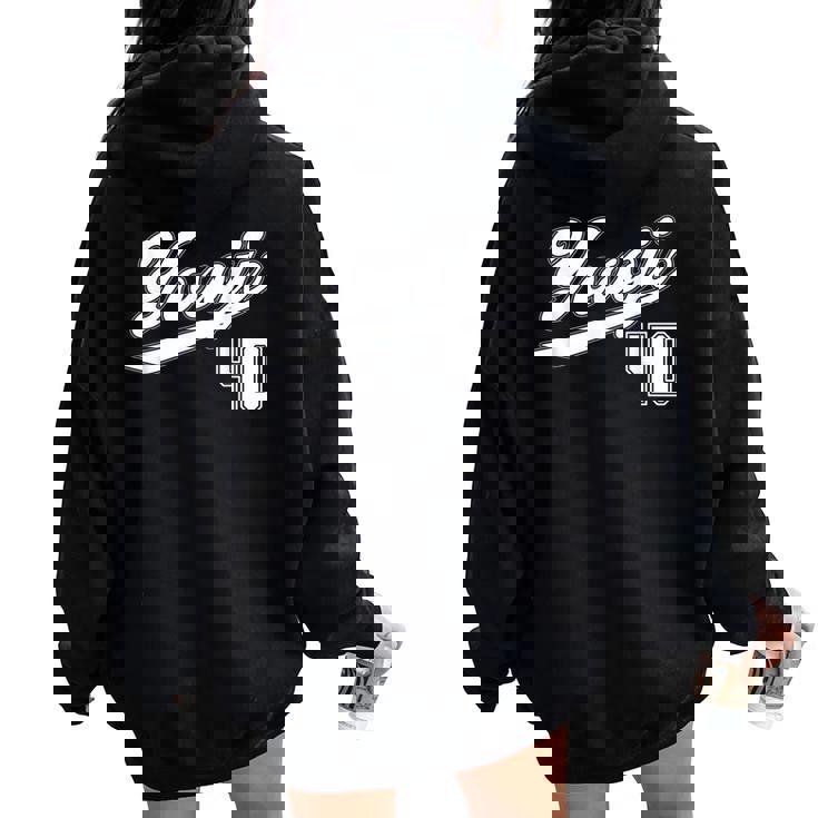 40 歳 誕生日 四十路 祝い 40歳 40才 お祝い 男性 女性 アラフォー 父 母 野球 ユニフォーム レディース オーバーサイズ パーカー バックプリント