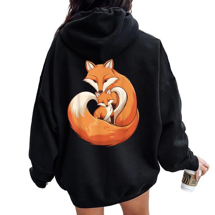 Pull à Capuche Femme White Fox Violet/blanc - Taille S, Coton Mélangé, Imprimé Graphique