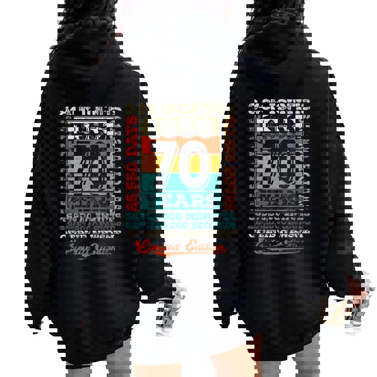 ヴィンテージ 1956 ギフト 男性 女性 長寿祝い 1956年生まれ 古希祝い ユニークな誕生日プレゼント レディース オーバーサイズ パーカー バックプリント