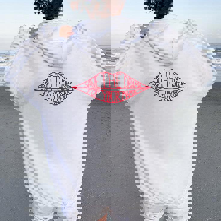 Esalva El Drama Para Tu Mamá Women Oversized Hoodie Back Print