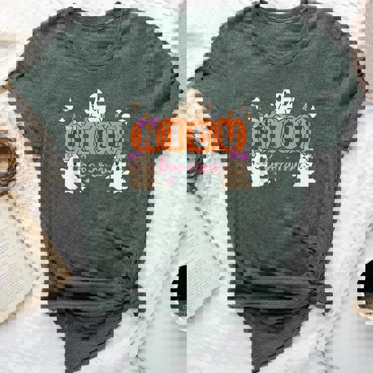 Nicu Boo Crew Nurse Ghost Halloween Spooky Season Bella Canvas T-shirt