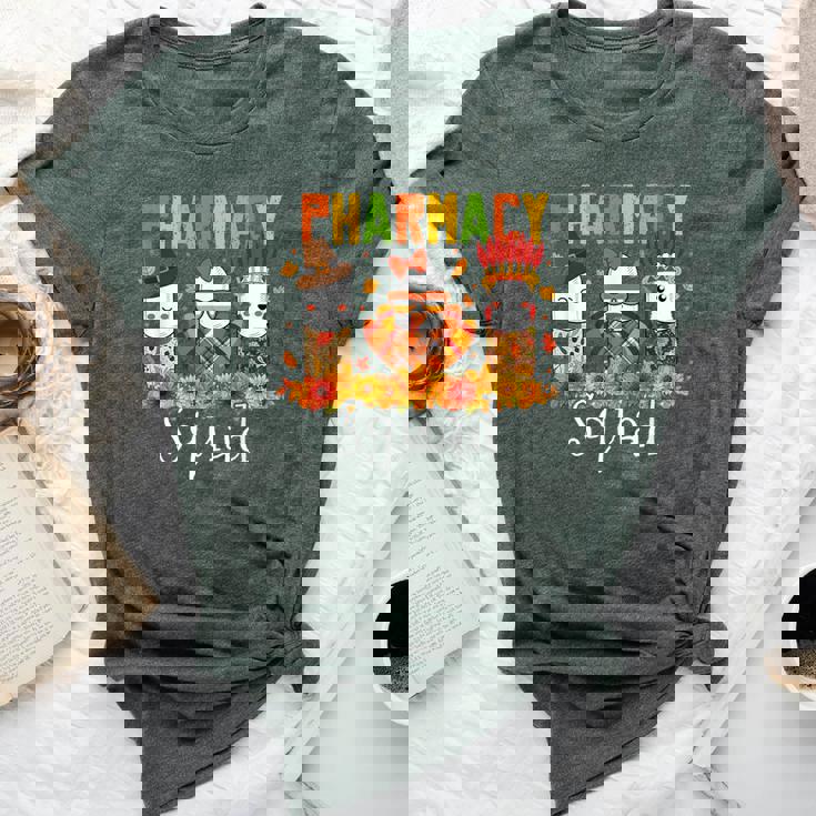 Pharmacy Squad Pharmacist Pumpkin Fall Thanksgiving Bella Canvas T-shirt