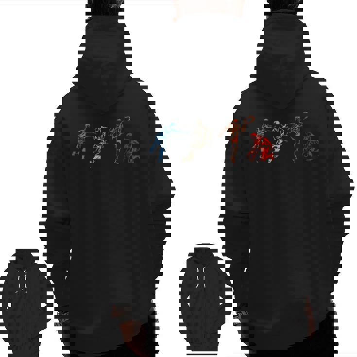 Halloween Teacher Shirts Fall Pumpkin Fall Book Shirt Men Zip Up Hoodie Back Print