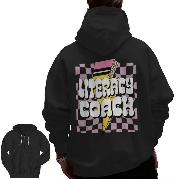 Literacy Coach Reading Specialist Facilitator Lead Teacher Men Zip Up Hoodie Back Print, trending gift Literacy Coach Reading Specialist Facilitator Lead Teacher Men Zip Up Hoodie Back Print, trending gift
