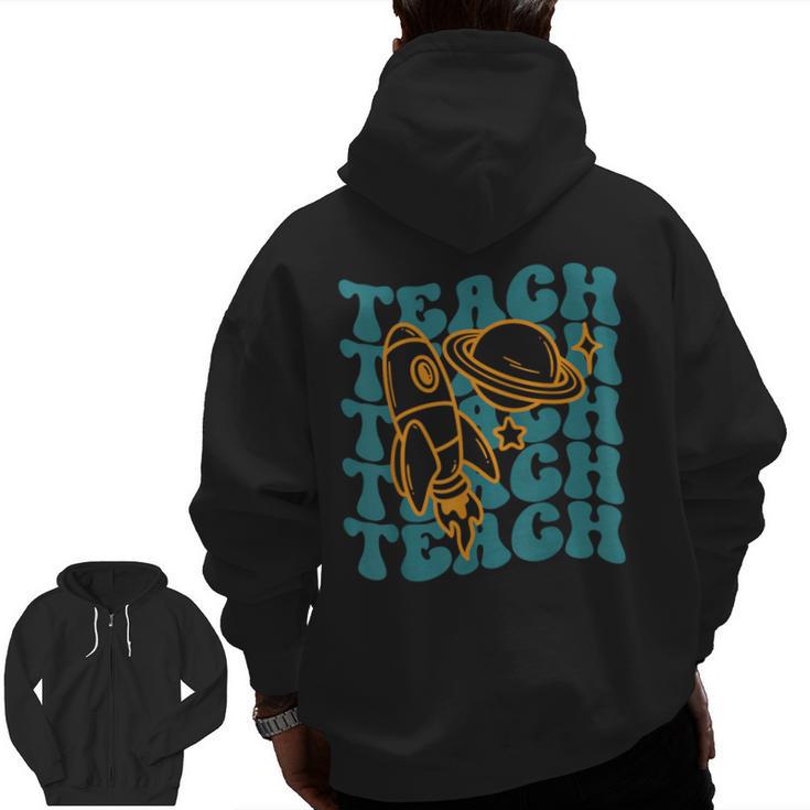 Teacher Outer Space Science Astronomy Planet Saturn Teach Men Zip Up Hoodie Back Print, Science Teacher Gifts, trending gift Teacher Outer Space Science Astronomy Planet Saturn Teach Men Zip Up Hoodie Back Print, Science Teacher Gifts, trending gift