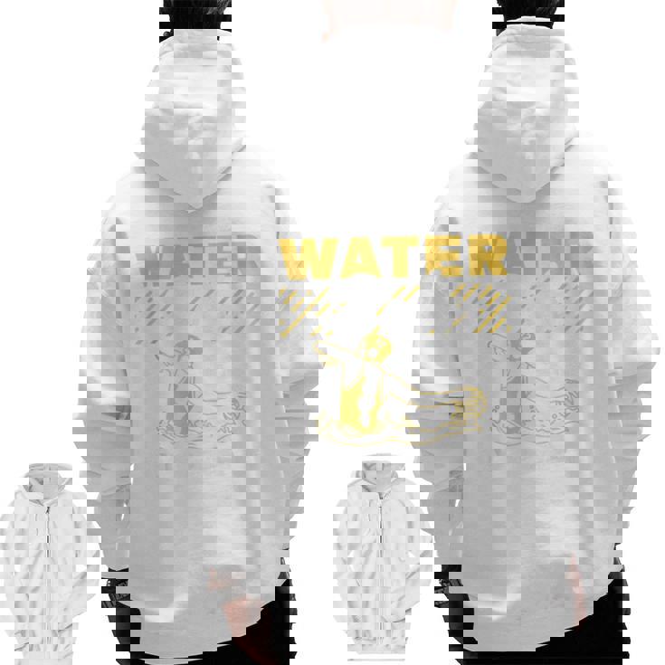 Teachers Love Brains Halloween Costume Trick Treat Zombie For Men Women Kids Men Zip Up Hoodie Back Print