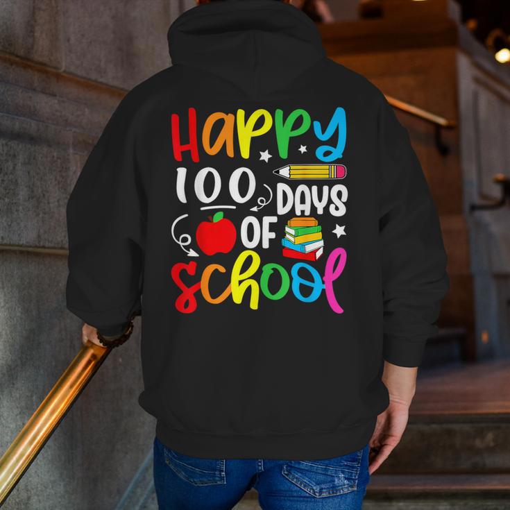 100th Day Of School Teachers Kids Girls Child Happy 100 Days Men Zip Up Hoodie Back Print, funny gift 100th Day Of School Teachers Kids Girls Child Happy 100 Days Men Zip Up Hoodie Back Print, funny gift