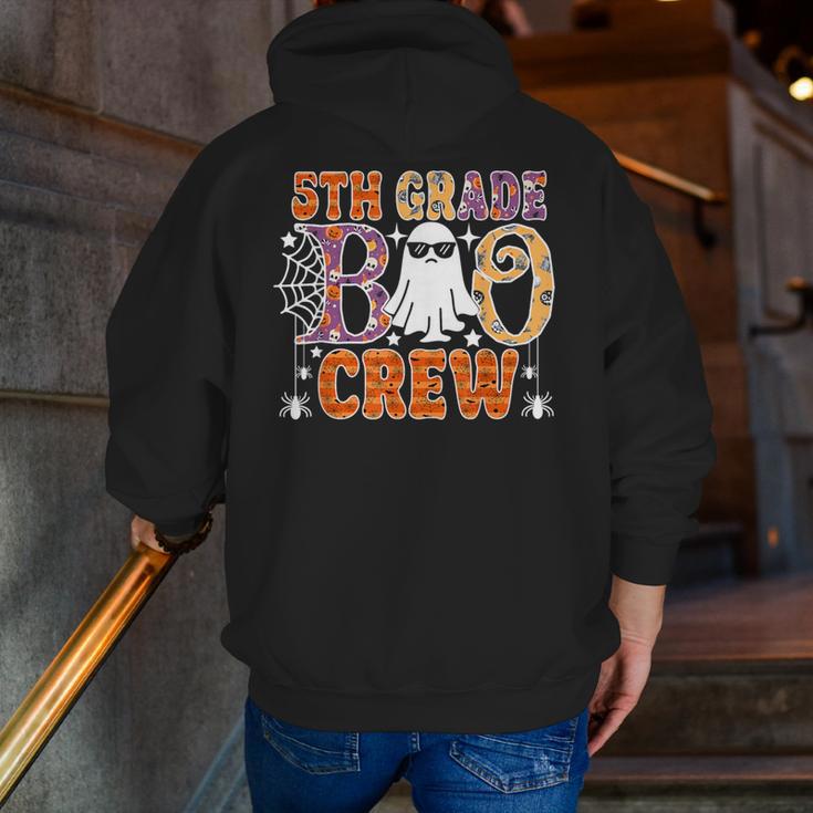 5th Grade Boo Crew Halloween Teachers Students Men Zip Up Hoodie Back Print, funny gift 5th Grade Boo Crew Halloween Teachers Students Men Zip Up Hoodie Back Print, funny gift