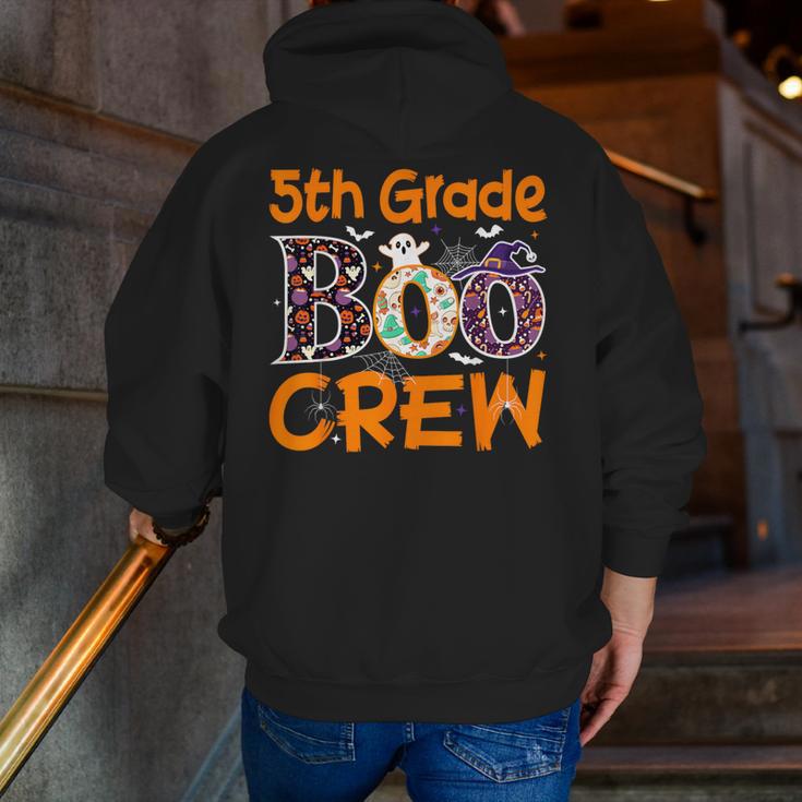 5th Grade Boo Crew Teacher Fifth Grade Halloween Men Zip Up Hoodie Back Print, funny gift 5th Grade Boo Crew Teacher Fifth Grade Halloween Men Zip Up Hoodie Back Print, funny gift