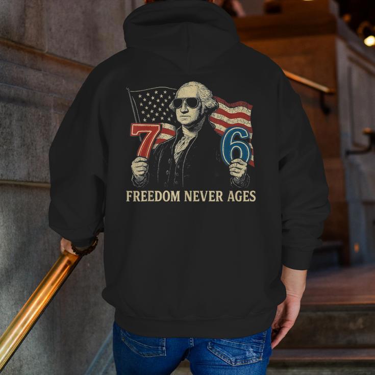 6-7 7-6 George Washington Freedom For Teachers Men Zip Up Hoodie Back Print, funny gift 6-7 7-6 George Washington Freedom For Teachers Men Zip Up Hoodie Back Print, funny gift