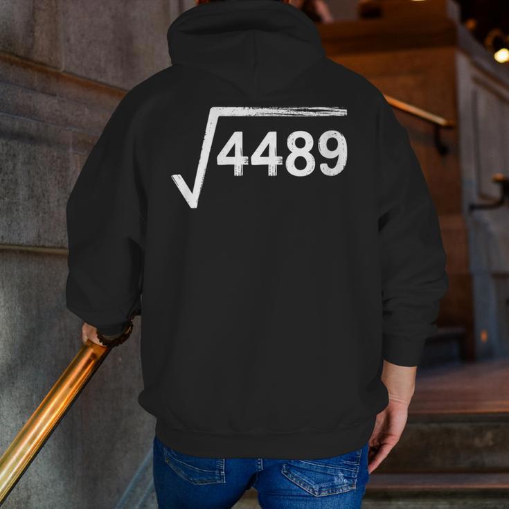 67 Meme Math Teacher Square Root 4489 Men Zip Up Hoodie Back Print, funny gift 67 Meme Math Teacher Square Root 4489 Men Zip Up Hoodie Back Print, funny gift